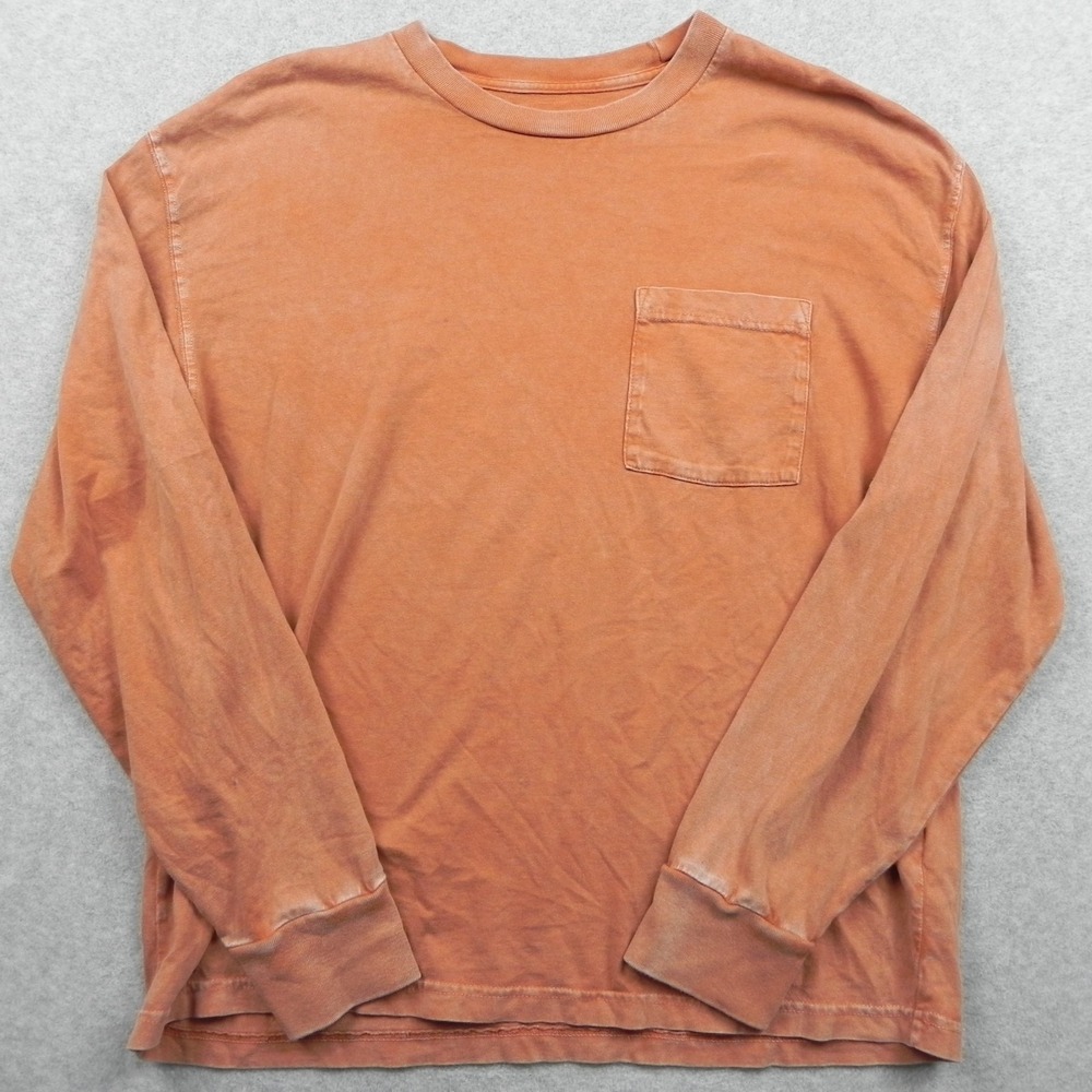 Abercrombie & Fitch T-Shirt Mens Medium Soft A&F Oversized Tee Long Sleeve